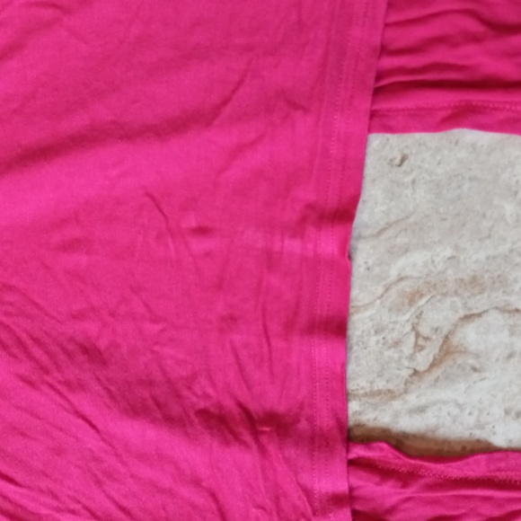 Pink Open Back Tee - Picture 2 of 6